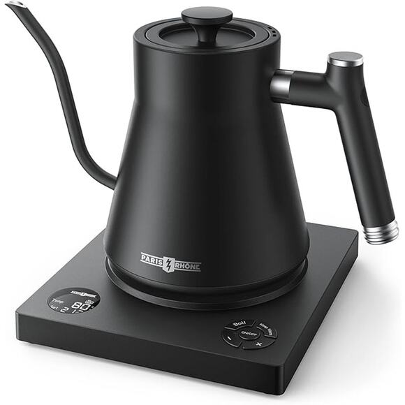 New PARIS RHÔNE LED Gooseneck Electric 1Litre Kettle (PE-EK010) - Picture 1 of 7